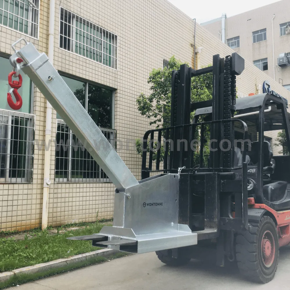 Mechanical Forklift Attachments Manufacturer | Cage, Bin, Jib Boom
