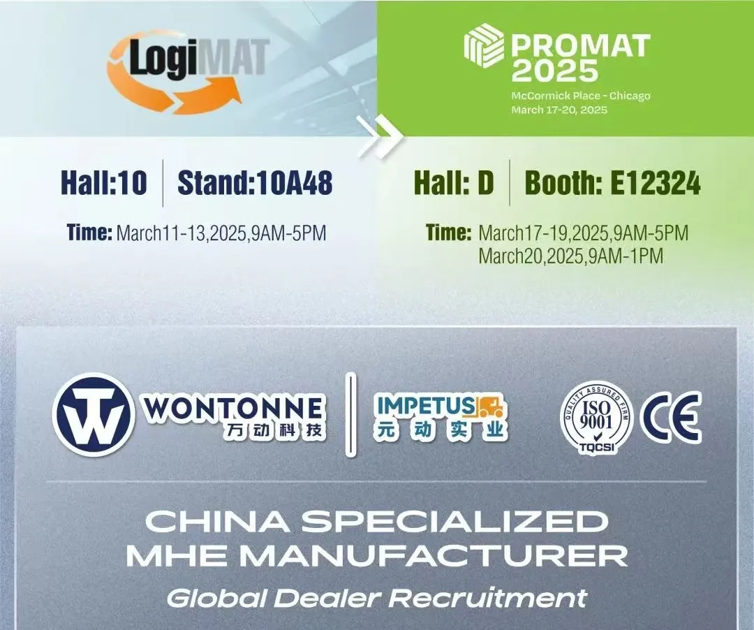 New opportunities with WONTONNE at LogiMAT and PROMAT 2025