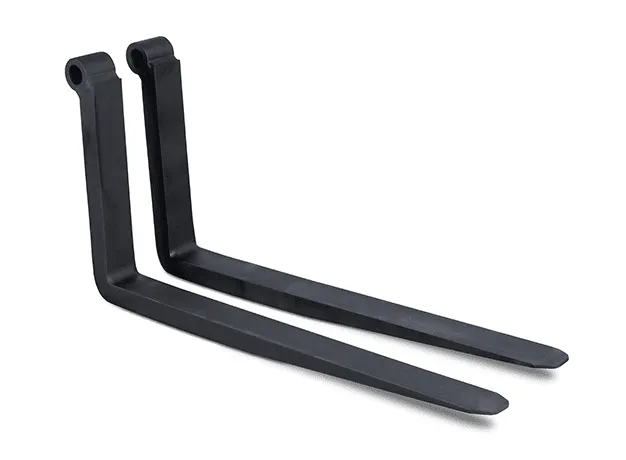 What are two different kinds of forklift forks