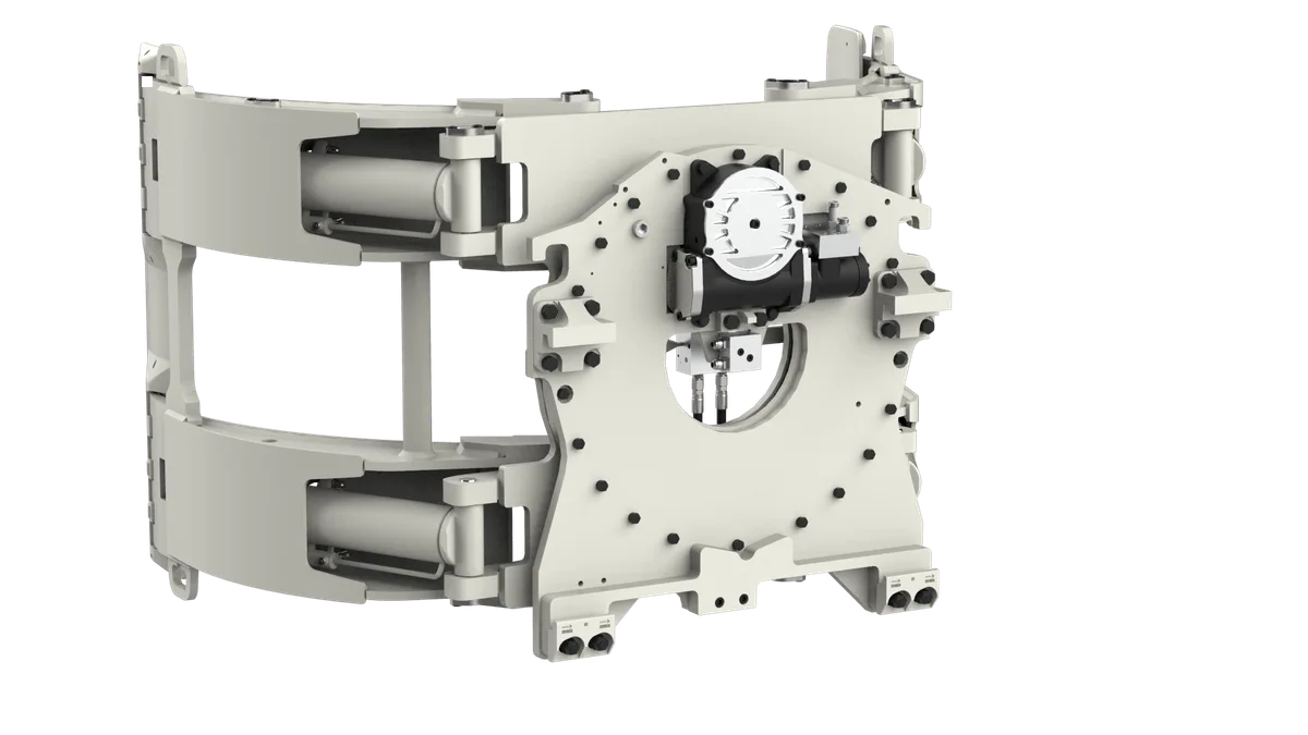 30G Paper Roll Clamp (Positioned Short Arm) - 6