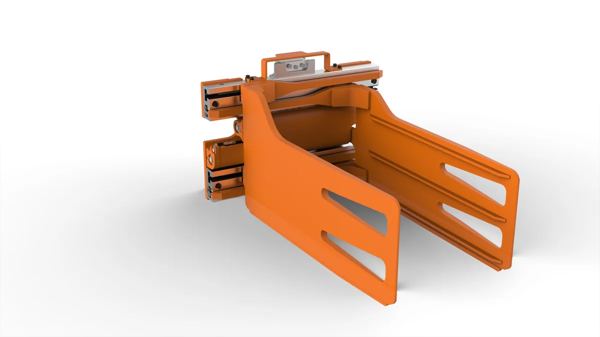 Bale clamp – E series- side shifting - 18