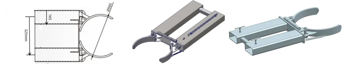 DL Series Mechanical Drum Clamp - 1