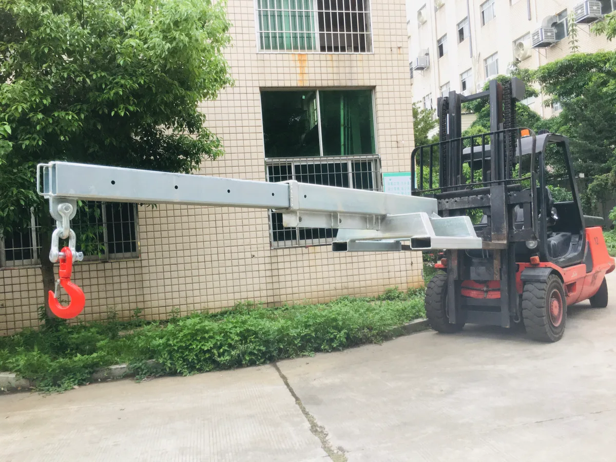 FJ Series Telescopic Forklift Jib Crane - 9