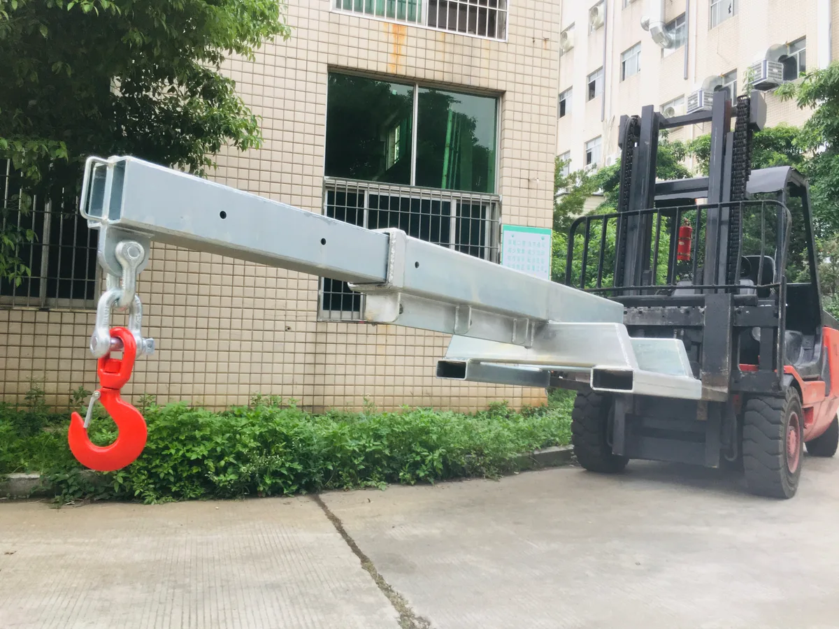 FJ Series Telescopic Forklift Jib Crane - 7