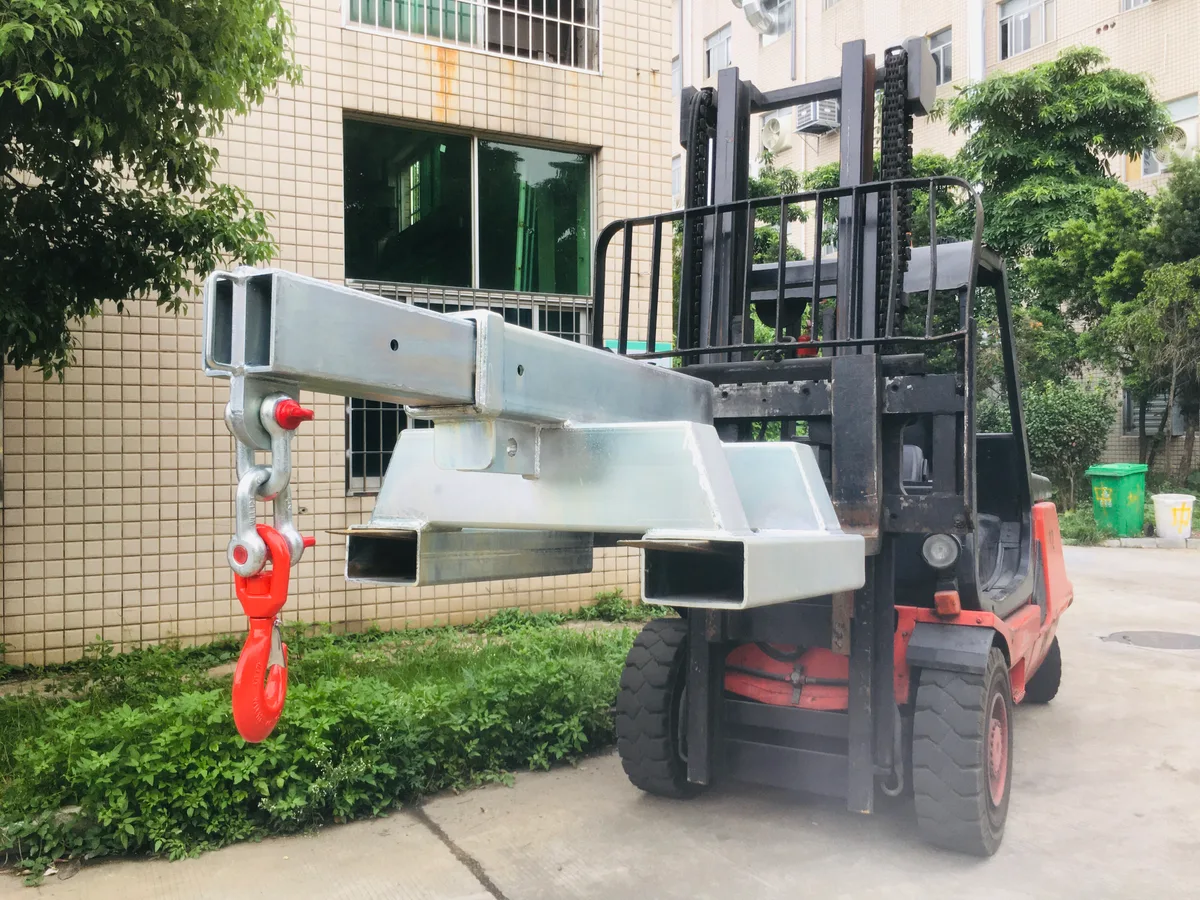 FJ Series Telescopic Forklift Jib Crane - 4