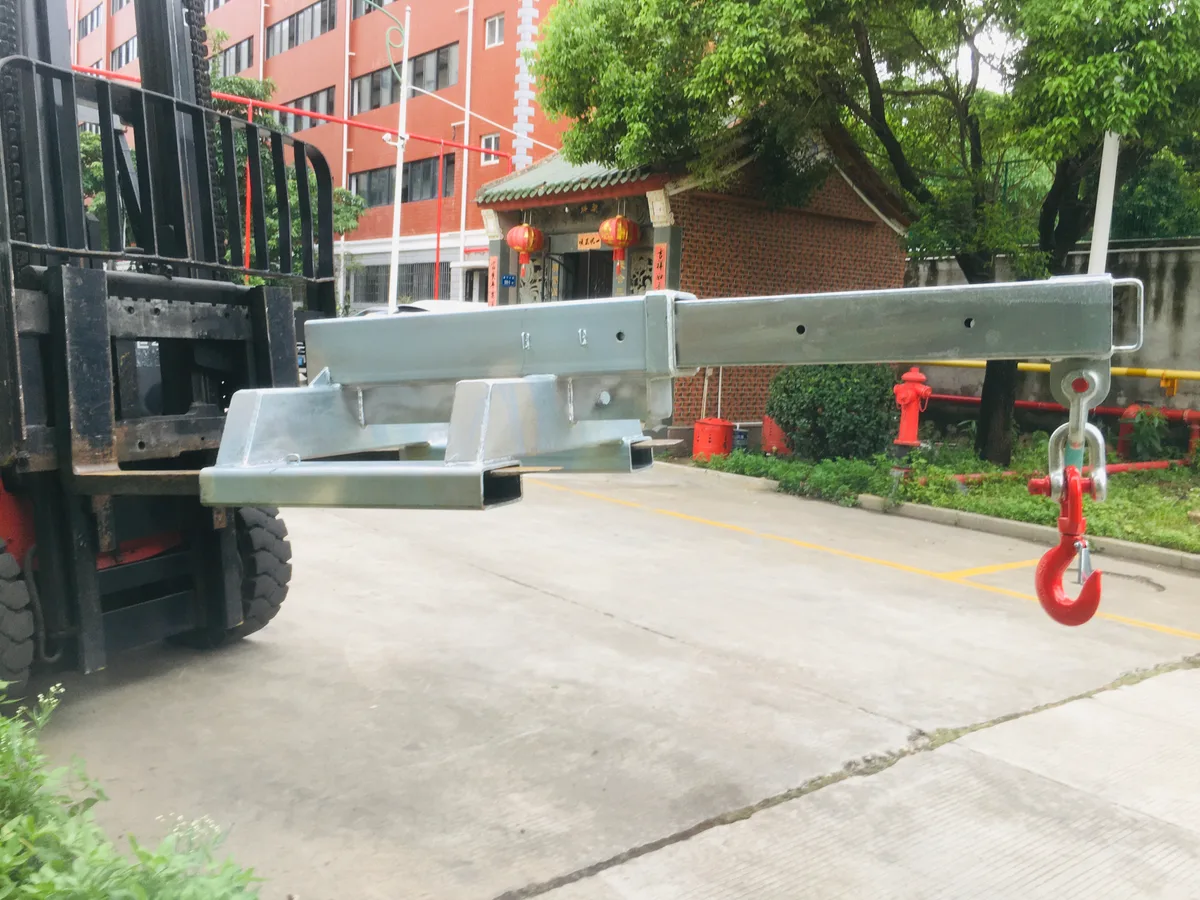 FJ Series Telescopic Forklift Jib Crane - 1