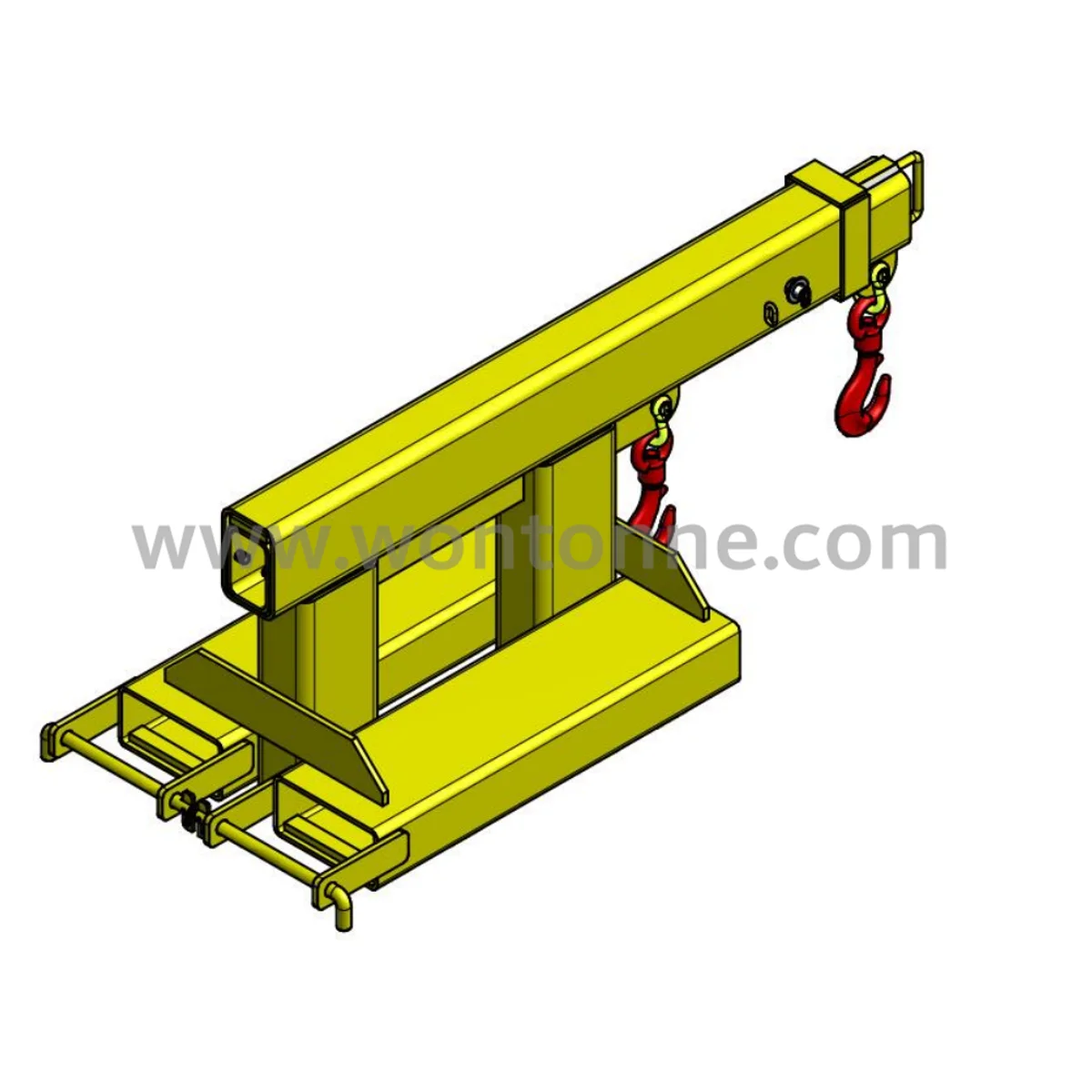 FJ Series Telescopic Forklift Jib Crane