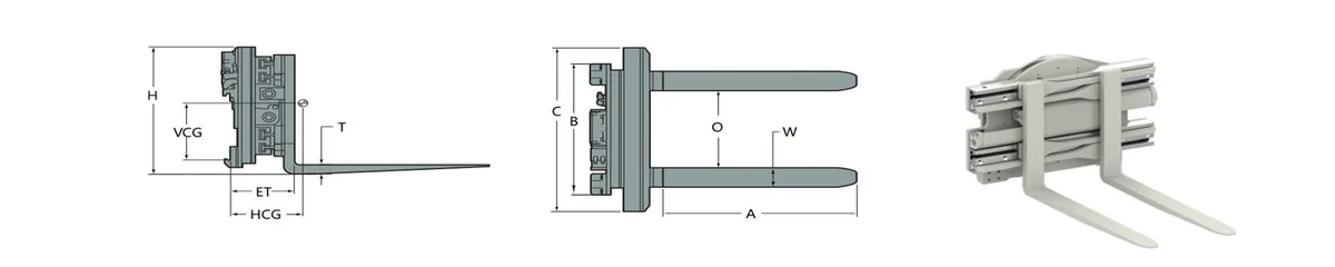 Garra para Garfoss (Giratório Type) - 6