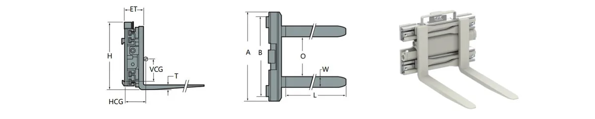 Fork Clamps (Side Shifting Type) - 11