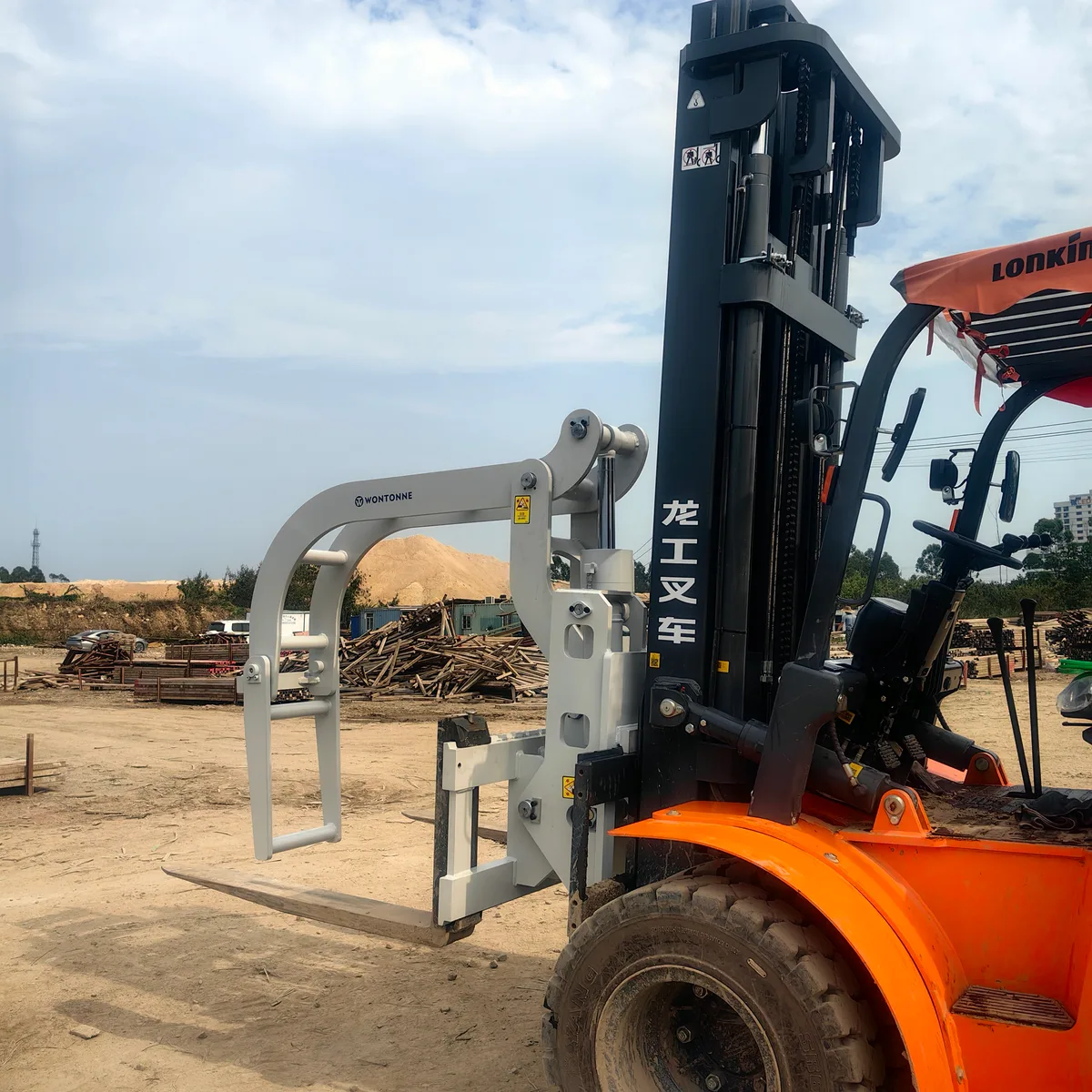 Hinged Steel Pipe Handler - 21