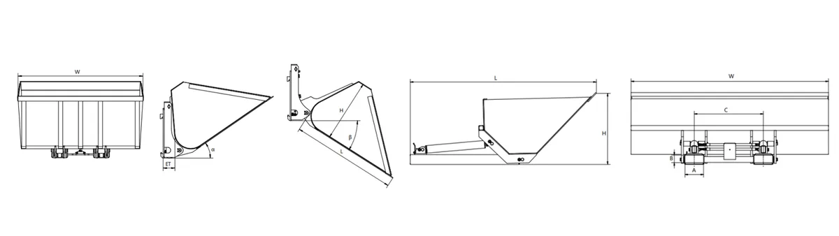 Hydraulic Bucket - 1
