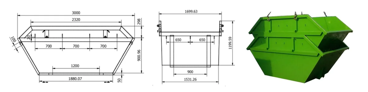 LC Series Waste Bins - 1