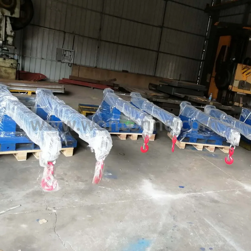 TJ Series Telescopic Forklift Jib Crane - 13