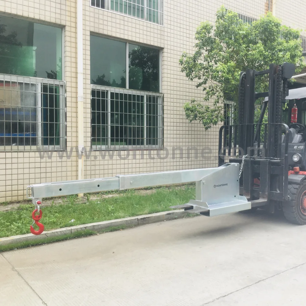 TJ Series Telescopic Forklift Jib Crane - 12