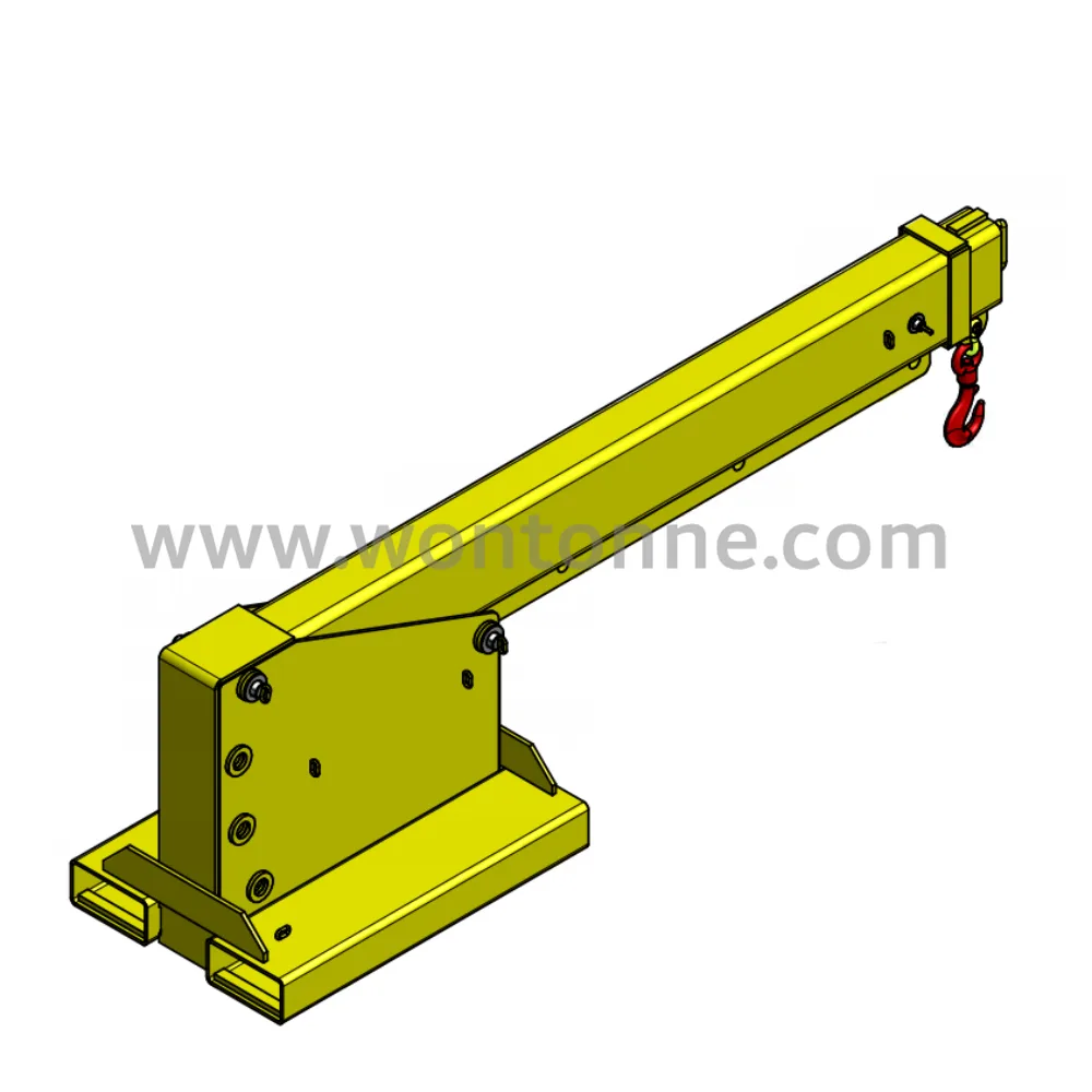TJ Series Telescopic Forklift Jib Crane - 10