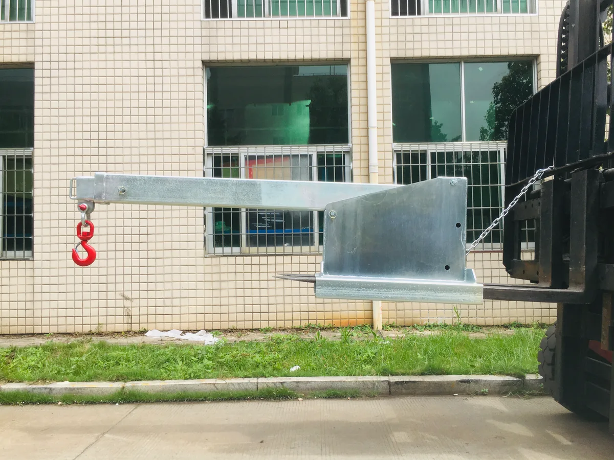 TJ Series Telescopic Forklift Jib Crane - 9