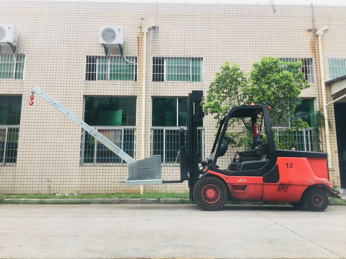 TJ Series Telescopic Forklift Jib Crane - 7