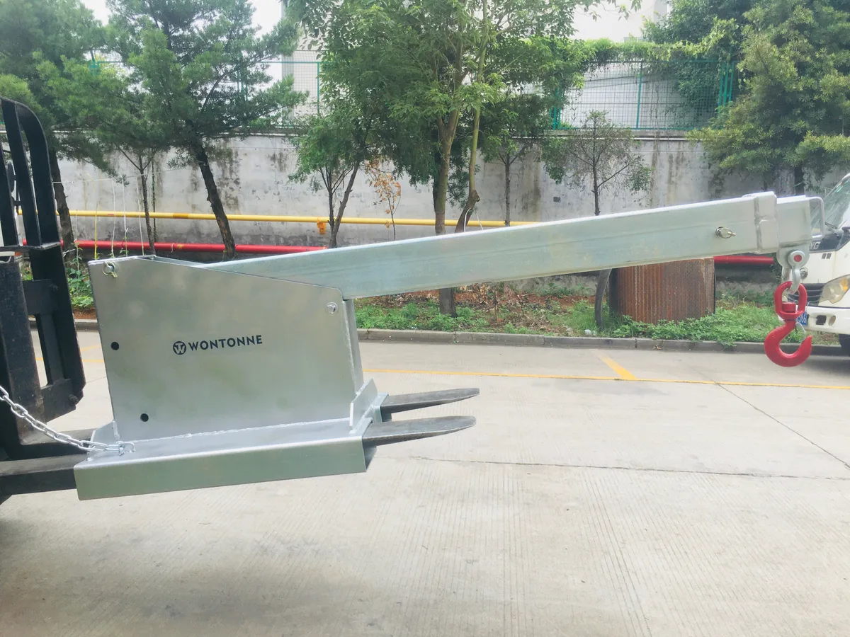 TJ Series Telescopic Forklift Jib Crane - 4