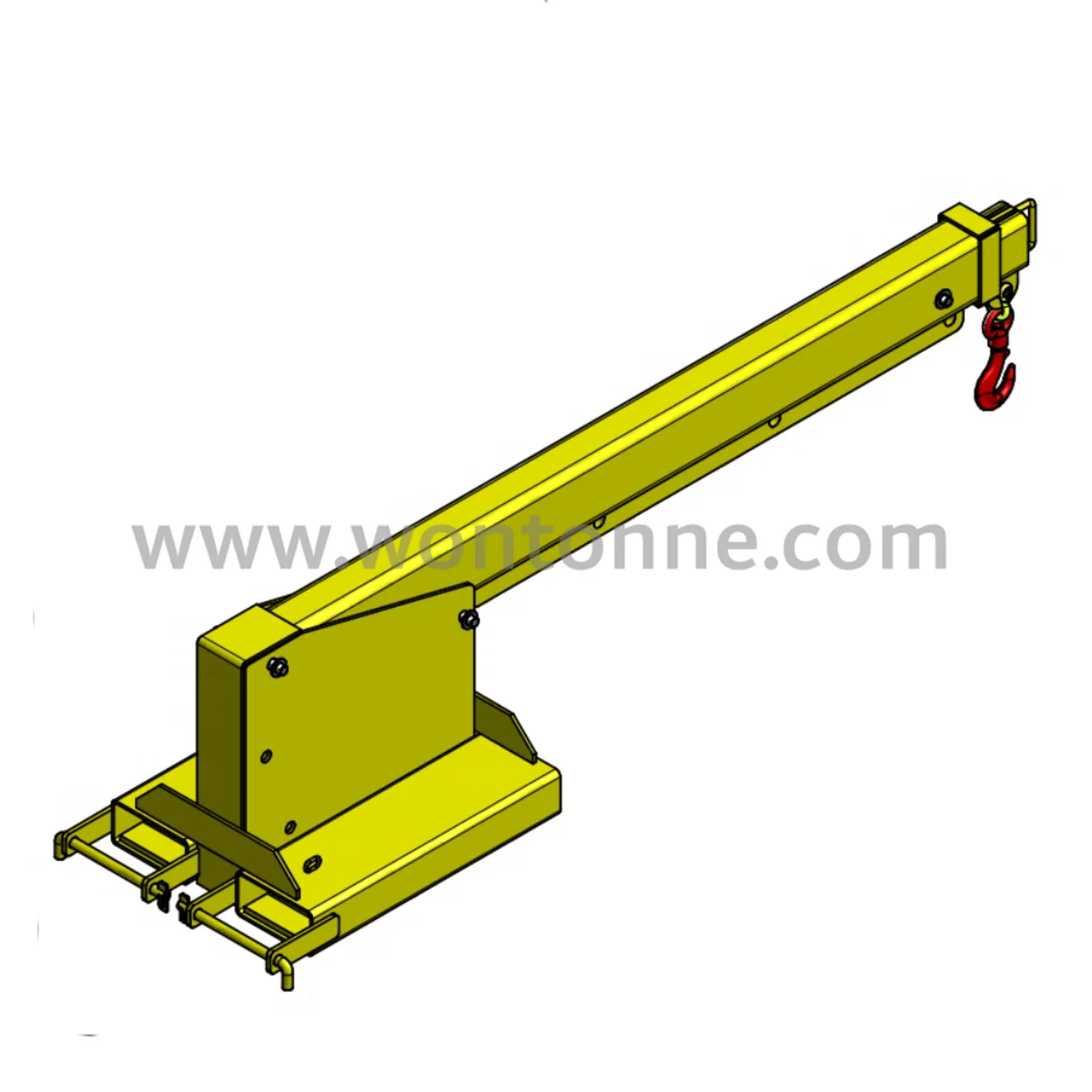 TJ Series Telescopic Forklift Jib Crane