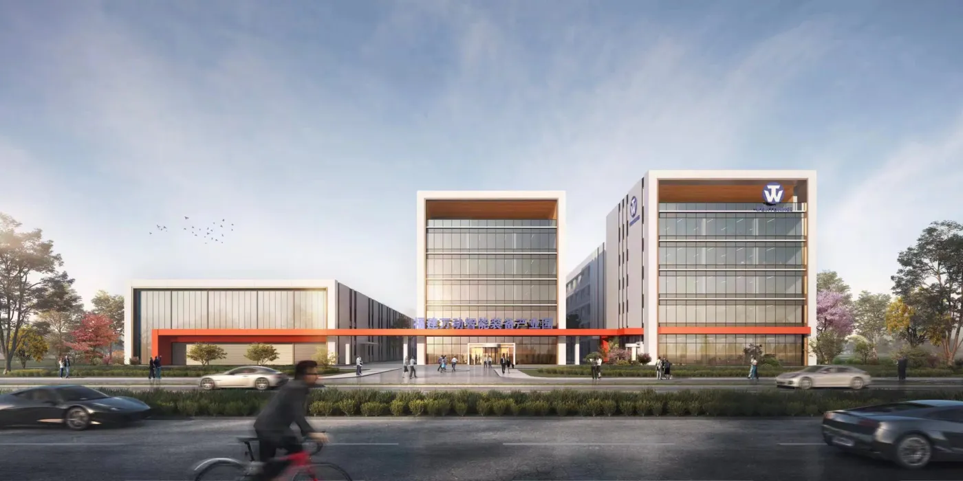 Wontonne factory building front view