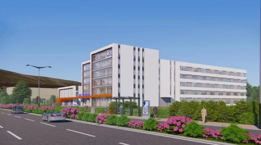 Wontonne industrial campus facade