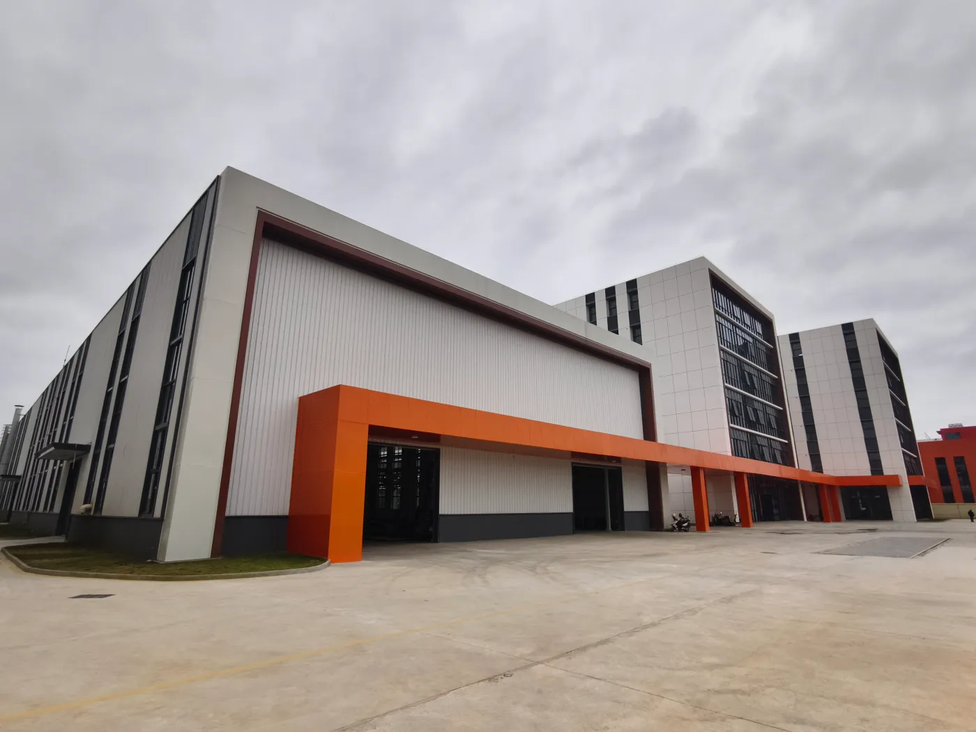 Wontonne manufacturing plant entrance
