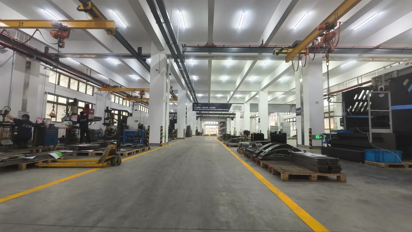 Wontonne parts warehouse aisle